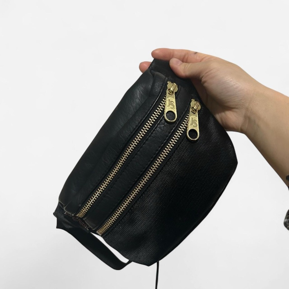 Black Bag with Gold Zippers from Jansport